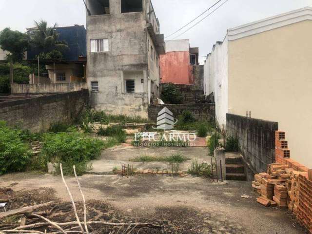 Terreno à venda, 400 m² por R$ 700.000,00 - Vila Carmosina - São Paulo/SP