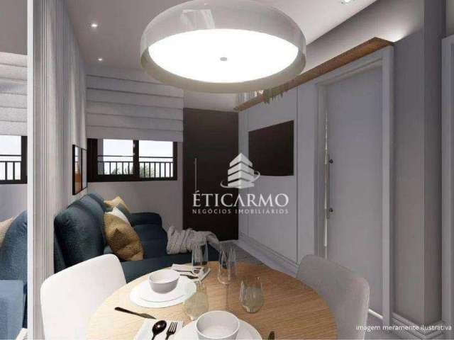 Apartamento com 2 dormitórios à venda, 38 m² por R$ 230.000,00 - Parque Paineiras - São Paulo/SP