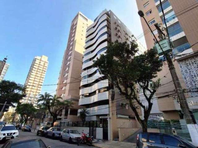 Apartamento para Locação em Santos, Pompéia, 3 dormitórios, 2 suítes, 3 banheiros, 2 vagas