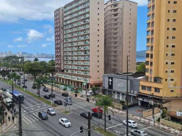 Apartamento para Venda em Santos, José Menino, 1 dormitório, 1 banheiro, 1 vaga