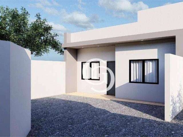 Casa com 3 dormitórios à venda, 81 m² por R$ 450.000 - Alto Alegre - Cascavel/PR