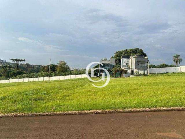 Terreno à venda no Condomínio Colina do Lago, 126 m² por R$ 110.000 - Universitário - Cascavel/PR