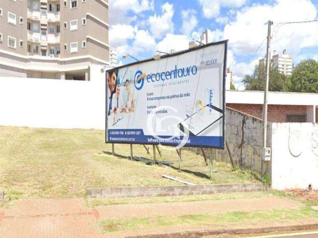 Terreno à venda, 560 m² por R$ 1.400.000 - Centro - Cascavel/PR