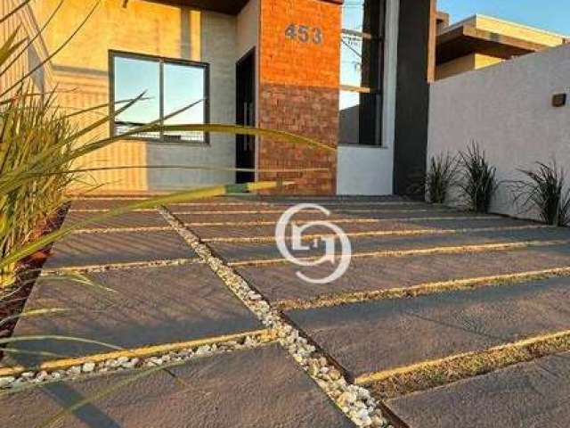 Casa com 2 dormitórios à venda, 60 m² por R$ 420.000,00 - Paraíso Tropical I - Cascavel/PR