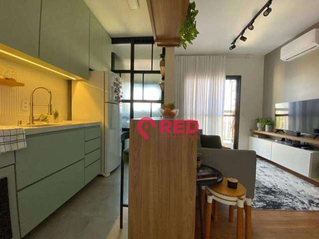 Apartamento com 2 dormitórios à venda, 59 m² por R$ 530.000,00 - Condomínio JR Campolim - Sorocaba/SP