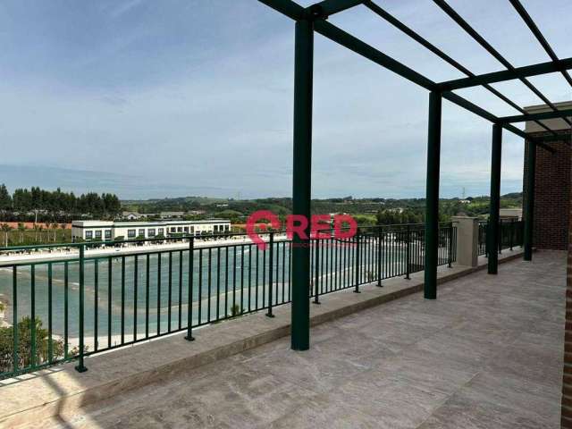 Apartamento com vista para piscina de ondas à venda, 426 m² por R$ 11.700.000 - Boa Vista Village - Porto Feliz/SP