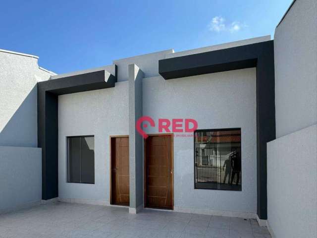 Casa com 2 dormitórios à venda, 55 m² por R$ 240.000,00 - Cajurú Distrito do Eden - Sorocaba/SP