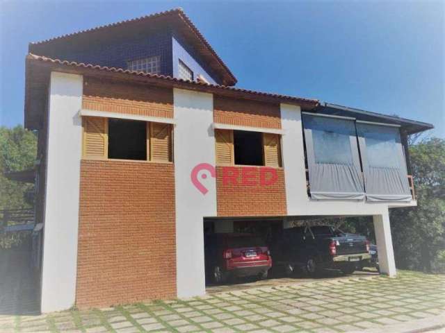 Lindo sobrado com 6 dormitórios à venda, 640 m² por R$ 3.500.000 - Condomínio Porto de Ibiúna - Ibiúna/SP