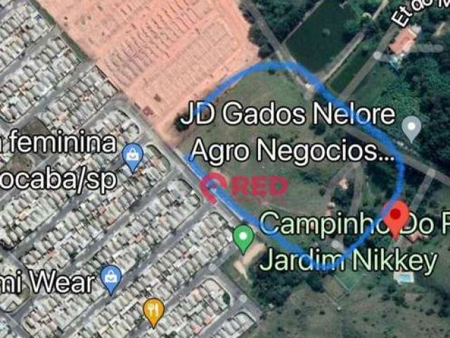 Área à venda, 67000 m² por R$ 10.050.000,00 - Aparecidinha - Sorocaba/SP