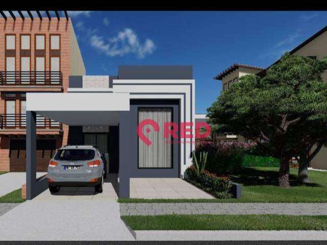 Casa com 3 dormitórios à venda, 115 m² por R$ 650.000,00 - Condomínio Horto Villagio - Sorocaba/SP