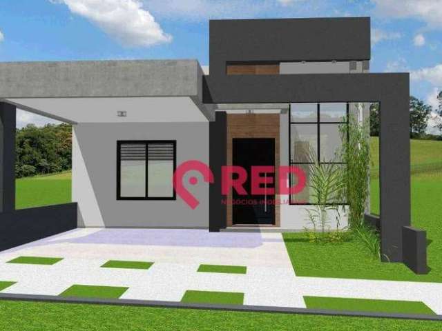 Casa com 3 dormitórios à venda, 119 m² por R$ 626.000,00 - Horto Florestal Villagio - Sorocaba/SP