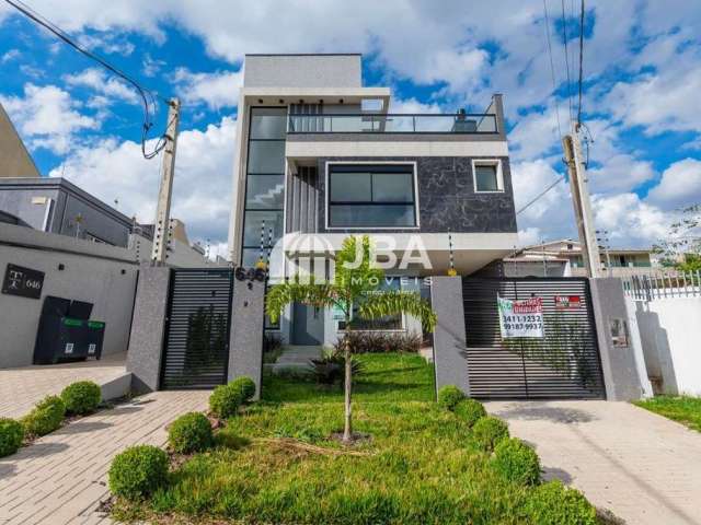 Casa em condomínio fechado com 3 quartos à venda na Rua José Mário de Oliveira, 656, Bacacheri, Curitiba, 114 m2 por R$ 879.000