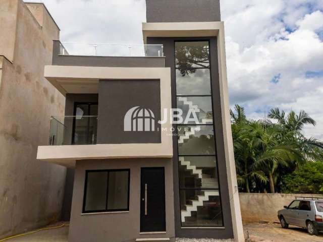 Casa em condomínio fechado com 3 quartos à venda na Rua Jaboticabas, 78, Uberaba, Curitiba, 102 m2 por R$ 749.000