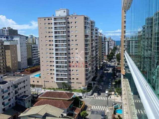 Apartamento com 2 dormitórios à venda, 78 m² por R$ 625.000,00 - Canto do Forte - Praia Grande/SP