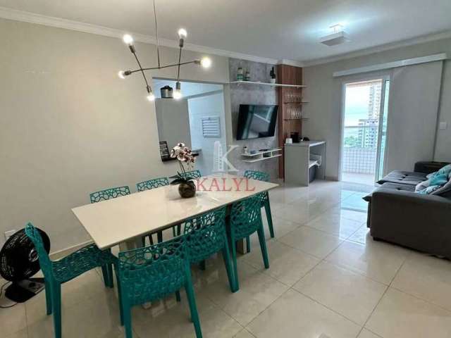 Apartamento com 2 dormitórios à venda, 80 m² por R$ 690.000 - Vila Guilhermina - Praia Grande/SP