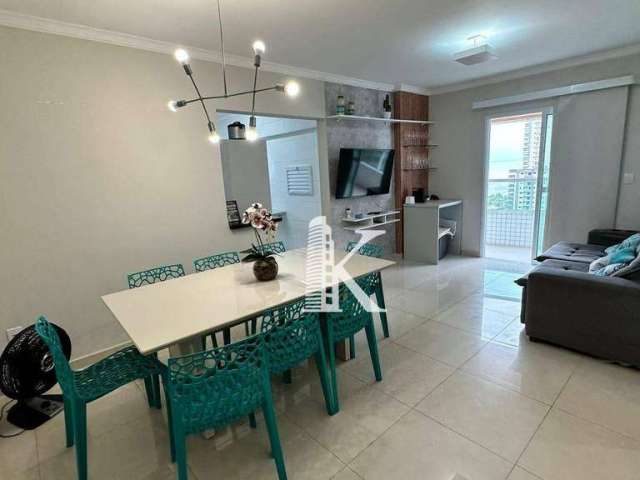 Apartamento com 2 dormitórios à venda, 80 m² por R$ 690.000 - Vila Guilhermina - Praia Grande/SP