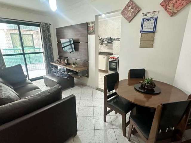 Apartamento com 1 quarto à venda na Rua Venezuela, Guilhermina, Praia Grande, 51 m2 por R$ 300.000