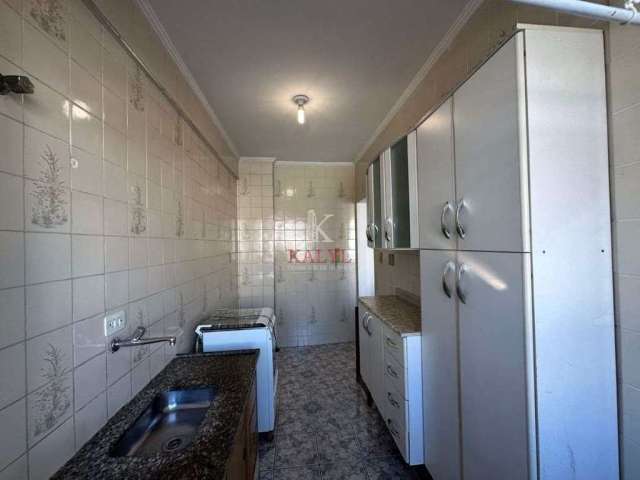 Apartamento com 1 dormitório para alugar, 45 m² por R$ 1.700,02 - Guilhermina - Praia Grande/SP