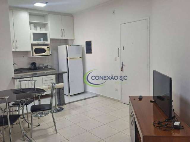 Apartamento com 1 dormitório para alugar, 45 m² por R$ 2.574,00/mês - Vila Adyana - São José dos Campos/SP