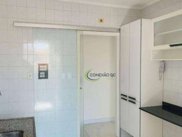 Apartamento com 2 dormitórios para alugar, 62 m² por R$ 2.966,67/mês - Jardim das Indústrias - São José dos Campos/SP