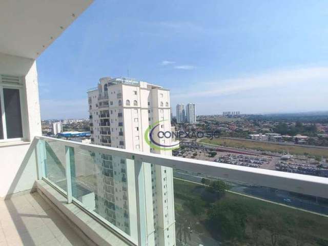 Apartamento com 1 dormitório para alugar, 56 m² por R$ 3.535/mês - Jardim das Colinas - SJC