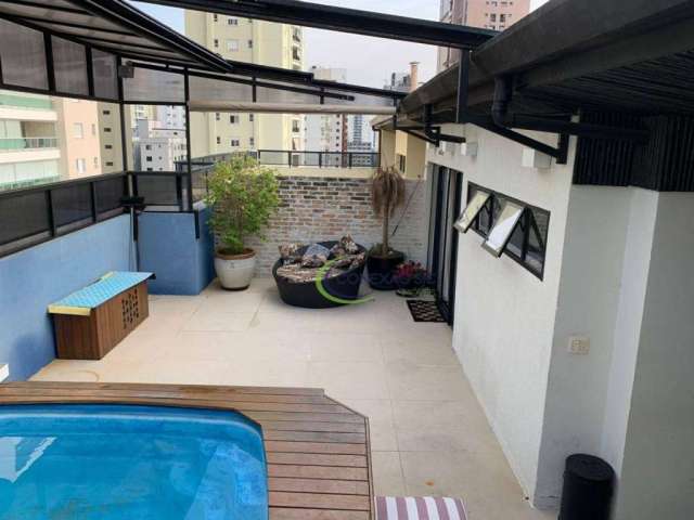 Cobertura com 3 dormitórios, 247 m² - venda por R$ 1.300.000,00 ou aluguel por R$ 11.900,00/mês - Jardim Aquarius - São José dos Campos/SP