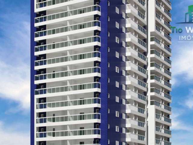 Apartamento com 2 quartos à venda na Rua João Ramalho, 486, Aviação, Praia Grande, 81 m2 por R$ 410.000