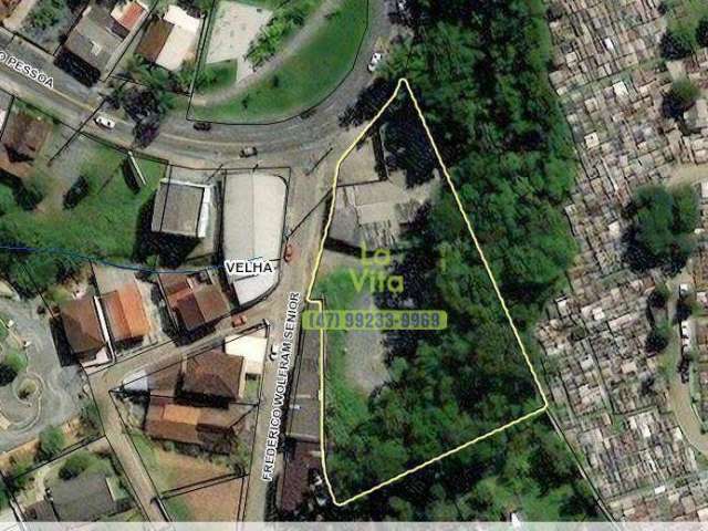 Terreno a Venda com 4.487m² - Rua Joao Pessoa (Corredor de Serviços) - Bairro Velha - Blumenau SC | La Vita Imóveis