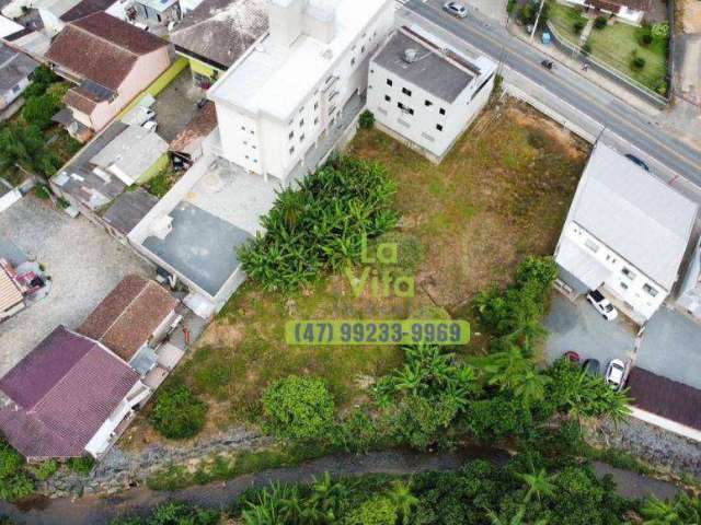 Terreno a Venda com 1.614m² em excelente Corredor de Serviços, Bairro Fortaleza - Blumenau SC | La Vita Imóveis