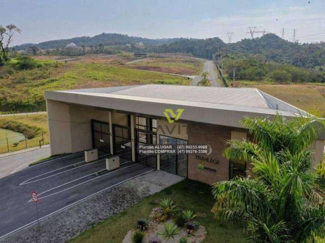 Belíssimo terreno localizado no Charmoso 'Condomínio Fechado Paysage Privilége Club' Localizado no Bairro Ponta Aguda - Blumenau SC.