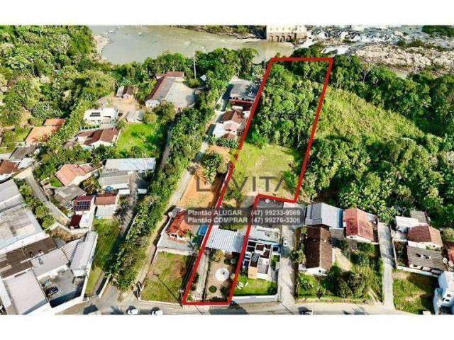 OPORTUIDADE PARA INVESTIDORES. Terreno com 6.928,80m2 no Bairro Salto do Norte em Blumenau. Fácil acesso a BR-470