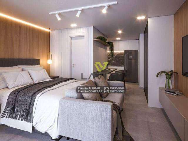 Apartamento com 1 dormitório à venda, 24 m² por R$ 253.000 - Itoupava Seca - Blumenau/SC | La Vita Imóveis