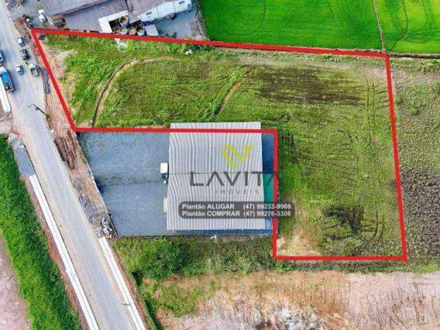 Terreno Industrial ou Comercial a Venda com 3.974m² Bairro Belchior Baixo - Gaspar SC / La Vita Imóveis