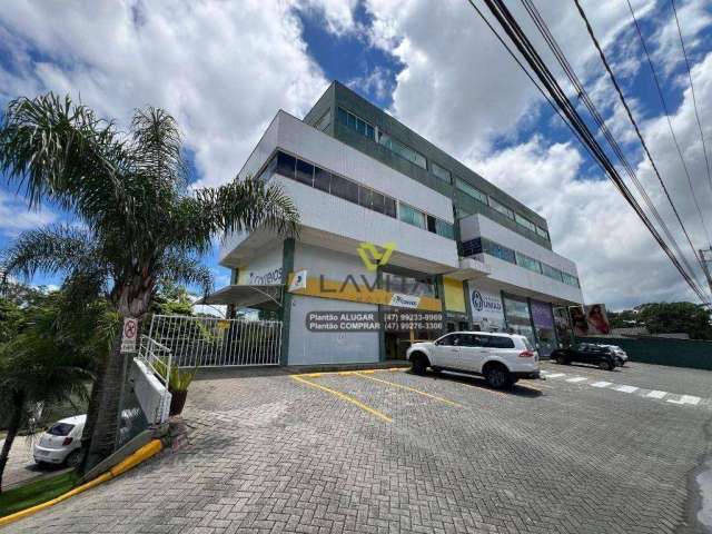 Sala/Loja comercial para Aluguel, Locação com 64,16m² privativos, Ed. Comercial Bela Center - Bairro Bela Vista - Gaspar SC | La Vita Imóveis