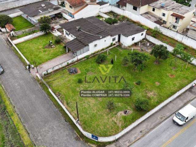 Terreno de Esquina, Plano com 1470m² à Venda , Bairro Bela Vista, Gaspar. SC | La Vita Imóveis