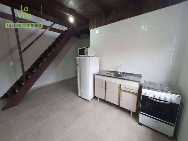 Apartamento com 1 dormitório para alugar, 34 m² por R$ 1.100,02/mês - Ponta Aguda - Blumenau/SC