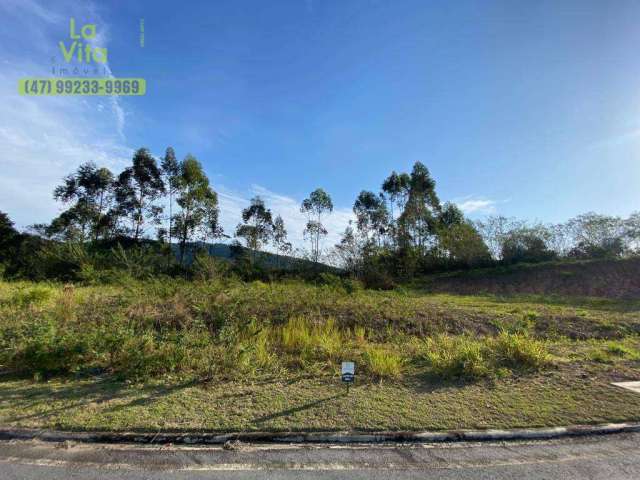 Terreno á venda com 386m² no Condomínio Fechado Paysage Privilege - Bairro Ponta Aguda - Blumenau SC