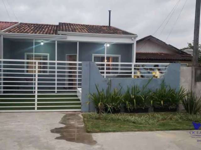 Oportunidade de negócio: casa geminada no balneário brejatuba, a uma quadra da avenida paraná