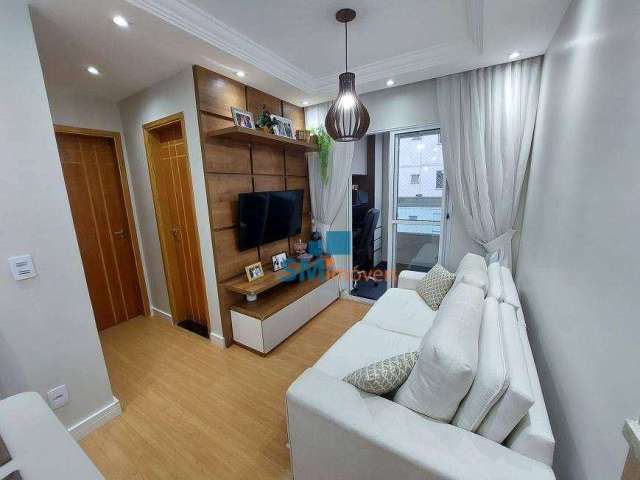 Apartamento com 2 dormitórios à venda, 60 m² por R$ 570.000,00 - Jardim Íris - São Paulo/SP