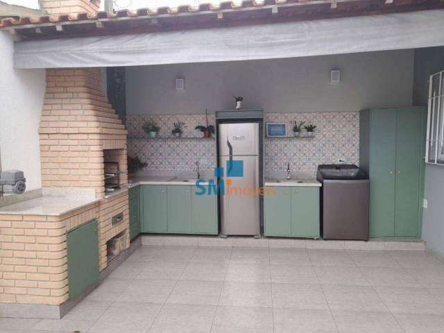 Sobrado com 3 dormitórios à venda, 80 m² por R$ 636.000,00 - Jardim Sabará - São Paulo/SP