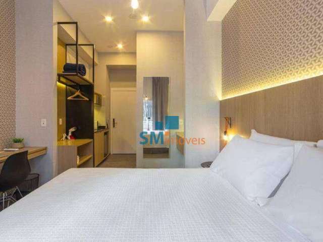 Apartamento com varanda 1 dormitório à venda, 23 m² por R$ 392.000 - Vila Madalena - São Paulo/SP