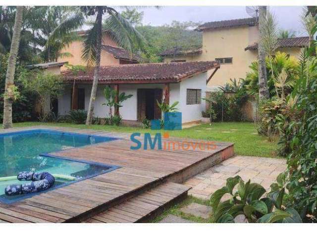 Casa com 6 dormitórios à venda, 480 m² por R$ 3.590.000 - Santiago - São Sebastião/SP