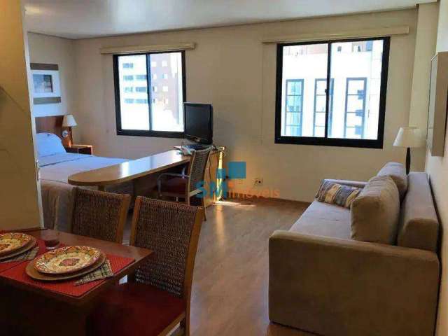 Apartamento com 1 dormitório à venda, 30 m² por R$ 445.000 - Moema - São Paulo/SP