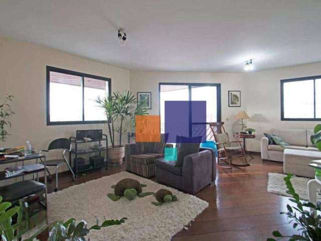 Apartamento com 4 dormitórios, 216 m² - venda por R$ 2.180.000,00 ou aluguel por R$ 13.091,00/mês - Campo Belo - São Paulo/SP