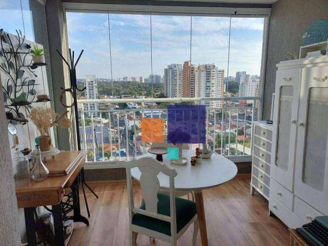 Studio Mobiliado 35m² com vaga - Vende na Chácara Santo Antonio