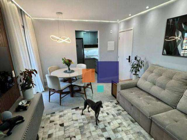 Apartamento com 3 dormitórios à venda, 61 m² por R$ 478.000,00 - Vila Camilópolis - Santo André/SP