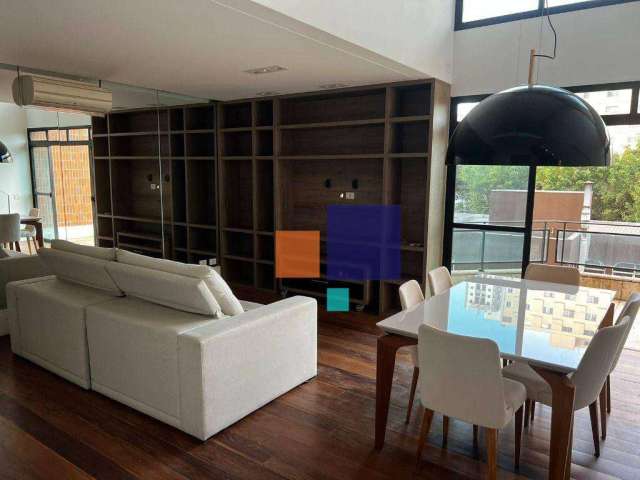 Apartamento Duplex Mobiliado, 02 suítes c/ jacuzzi, 02 vagas - Vende ou Aluga em Pinheiros