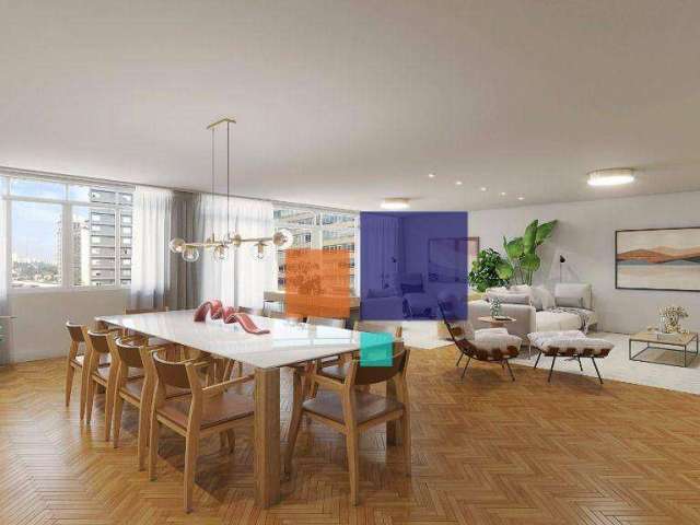 Apartamento com 3 dormitórios à venda, 220 m² por R$ 3.250.000 - Higienópolis - São Paulo/SP