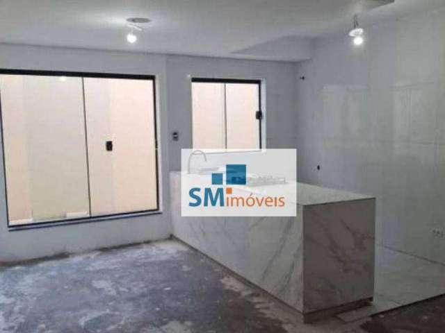 Apartamento com 3 dormitórios à venda, 74 m² por R$ 418.000,00 - Planalto - São Bernardo do Campo/SP