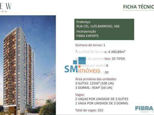 Apartamento com 3 dormitórios à venda, 95 m² por R$ 1.024.828,67 - Alto da Boa Vista - São Paulo/SP